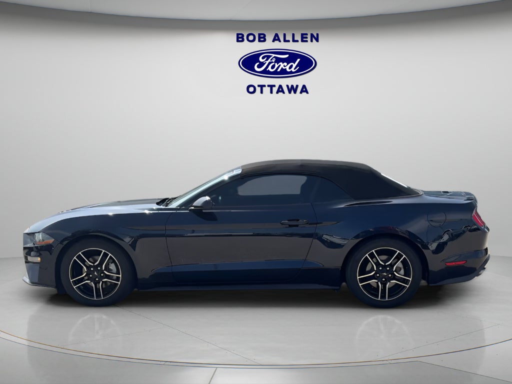 Used 2021 Ford Mustang EcoBoost Premium with VIN 1FATP8UH8M5103656 for sale in Kansas City
