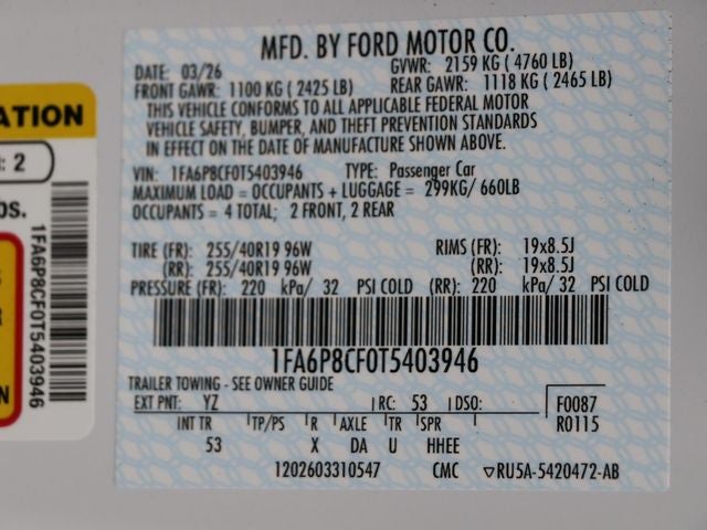 2026 Ford Mustang GT