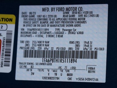 2024 Ford Mustang EcoBoost