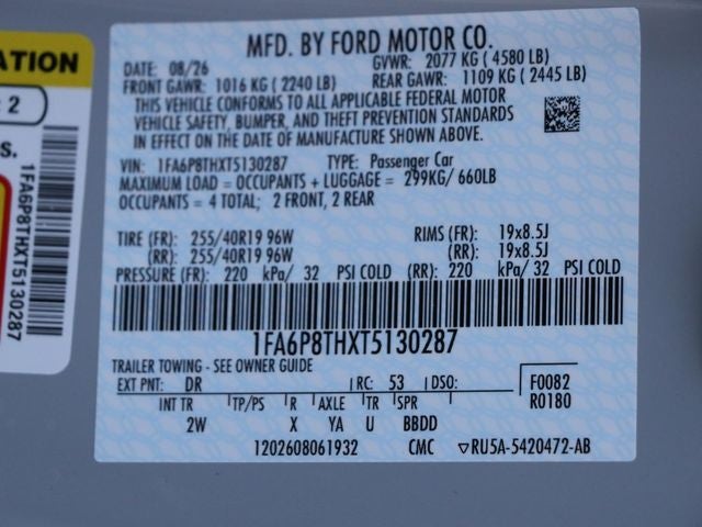 2026 Ford Mustang EcoBoost
