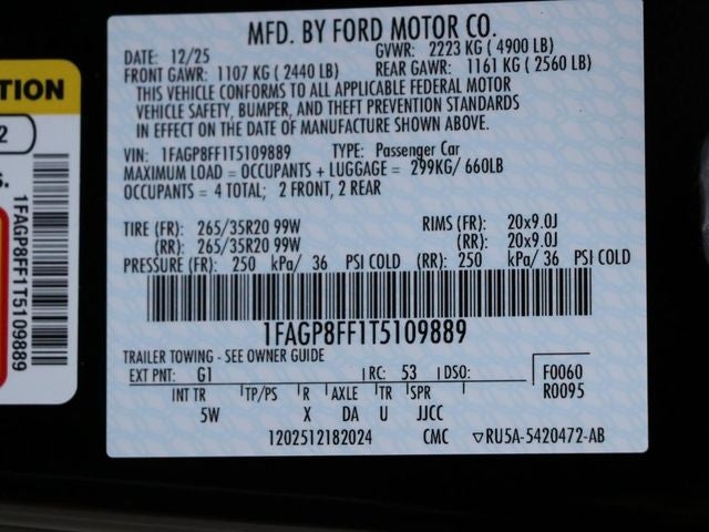 2026 Ford Mustang GT Premium