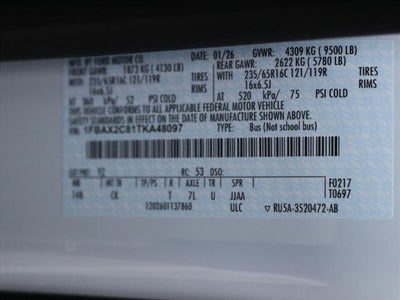 2026 Ford Transit-350 XL