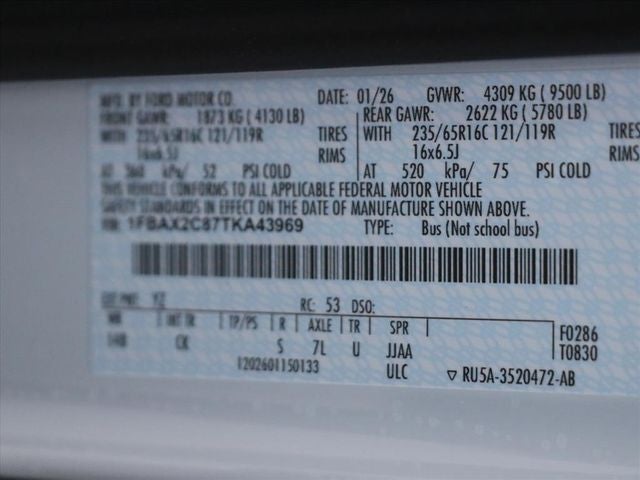 2026 Ford Transit-350 XL