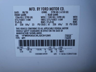 2020 Ford Explorer ST