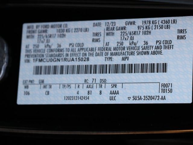 2024 Ford Escape Active