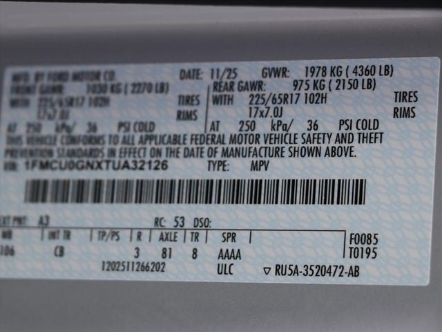 2026 Ford Escape Active