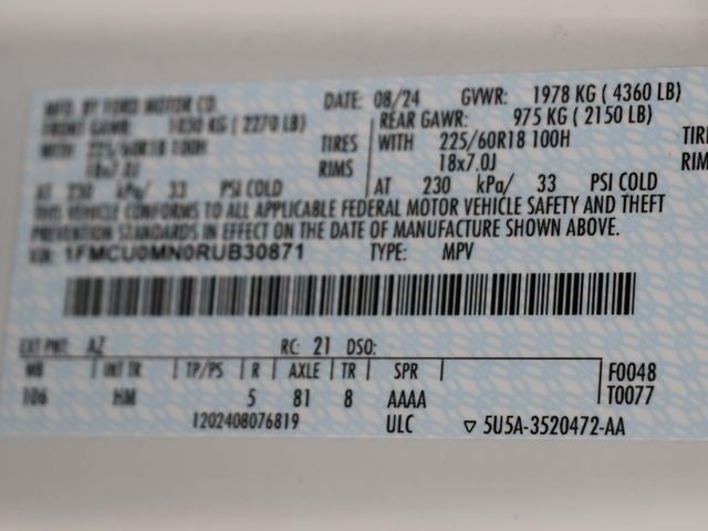 2024 Ford Escape ST-Line