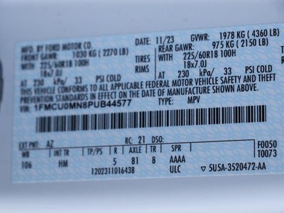 2023 Ford Escape ST-Line