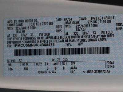 2024 Ford Escape ST-Line
