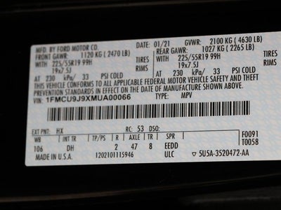 2021 Ford Escape Titanium