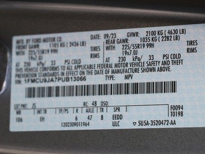 2023 Ford Escape Platinum