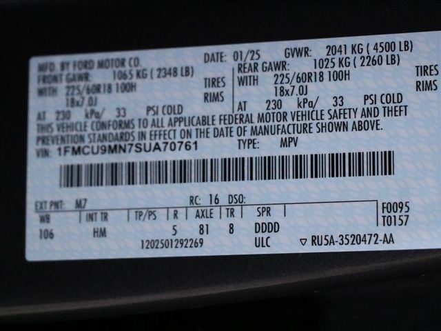 2025 Ford Escape ST-Line