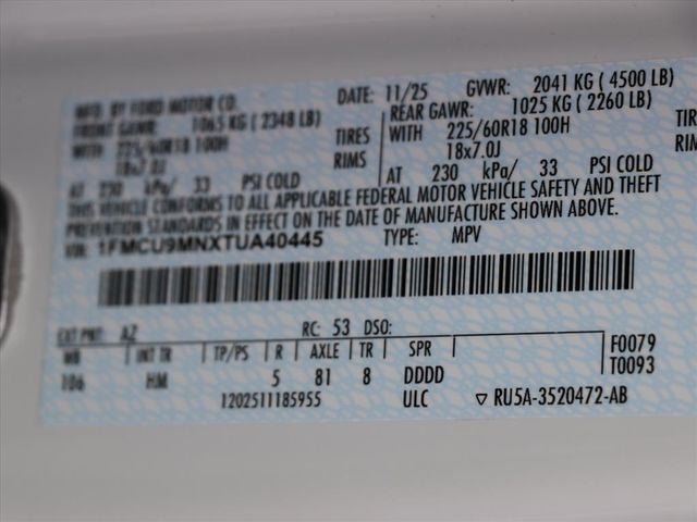 2026 Ford Escape ST-Line