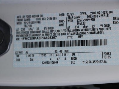 2023 Ford Escape ST-Line Elite