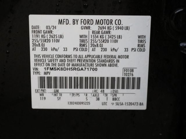 2024 Ford Explorer XLT