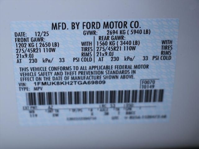 2026 Ford Explorer ST-Line