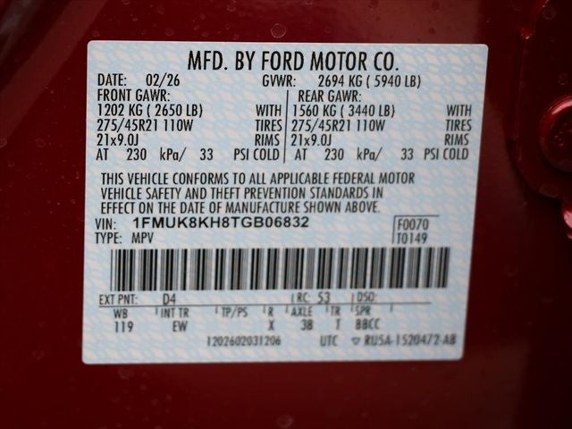 2026 Ford Explorer ST-Line