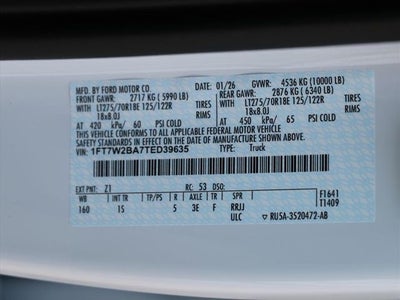 2026 Ford F-250SD XL