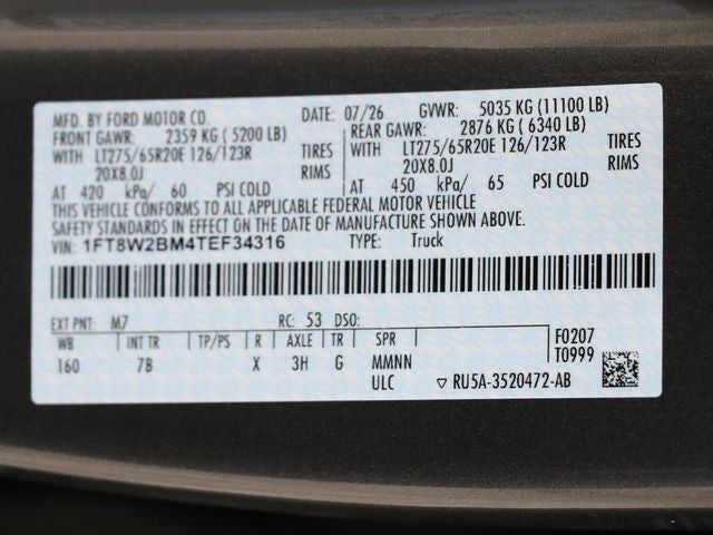 2026 Ford F-250SD Platinum