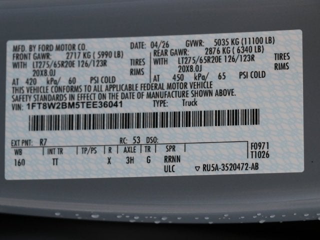 2026 Ford F-250SD Platinum