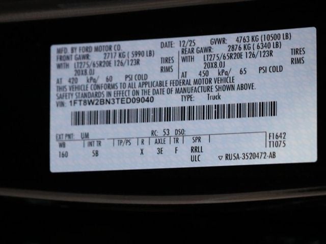 2026 Ford F-250SD Lariat