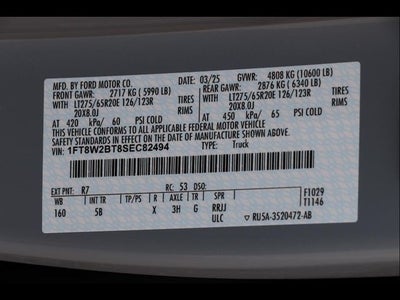 2025 Ford F-250SD Lariat