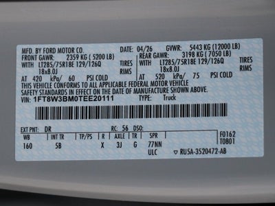 2026 Ford F-350SD Lariat