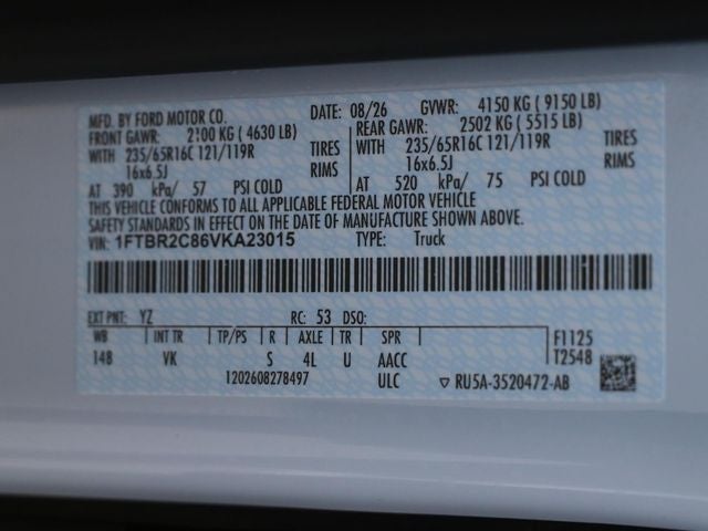 2027 Ford Transit-250 Base
