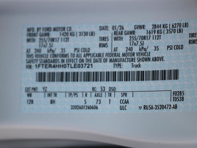 2026 Ford Ranger XLT