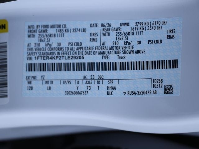 2026 Ford Ranger Lariat