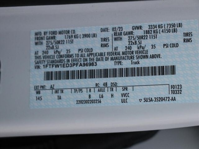 2023 Ford F-150 Limited