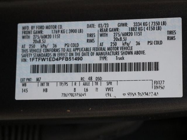 2023 Ford F-150 Lariat
