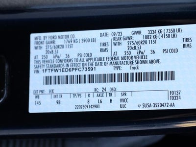 2023 Ford F-150 Platinum