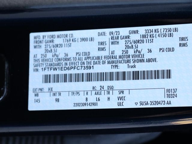 2023 Ford F-150 Platinum