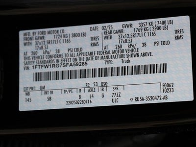 2025 Ford F-150 Raptor