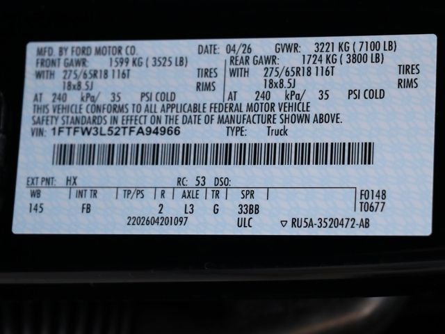 2026 Ford F-150 XLT