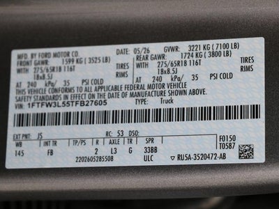 2026 Ford F-150 XLT