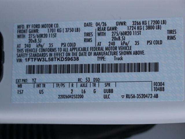 2026 Ford F-150 XLT