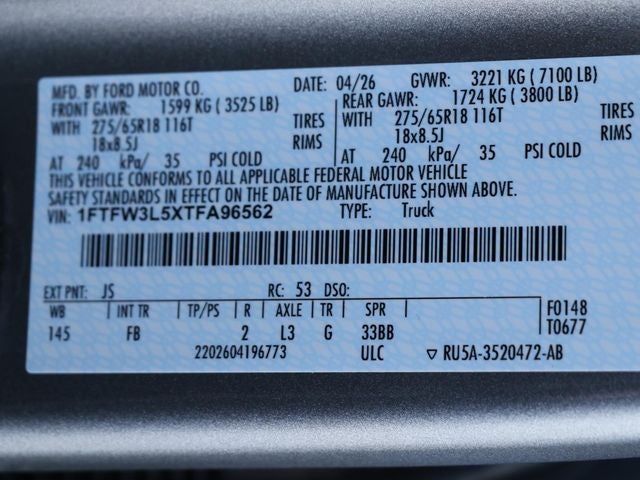 2026 Ford F-150 XLT