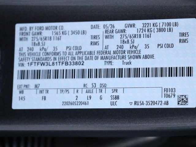 2026 Ford F-150 XLT