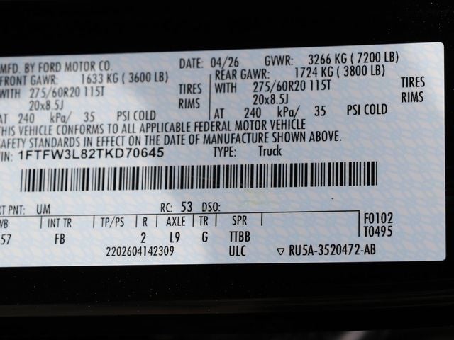 2026 Ford F-150 XLT