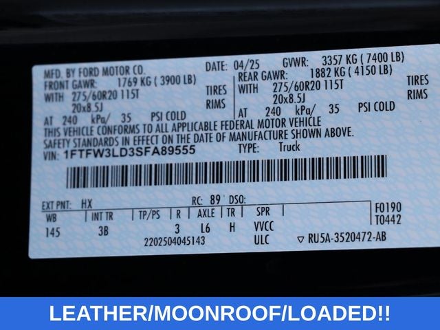 2025 Ford F-150 XLT