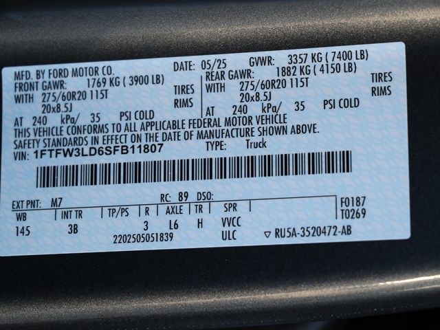2025 Ford F-150 XLT