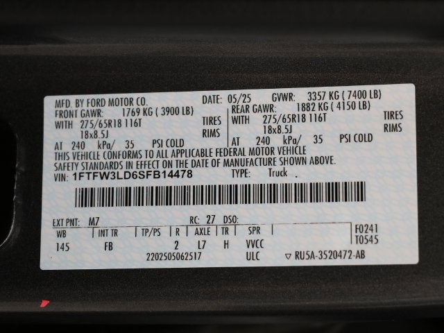 2025 Ford F-150 XLT