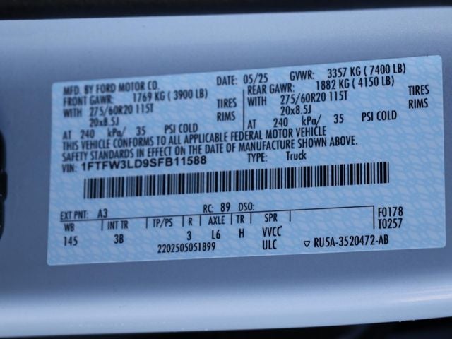 2025 Ford F-150 XLT
