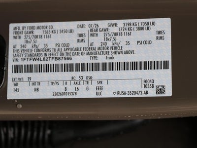 2026 Ford F-150 Tremor