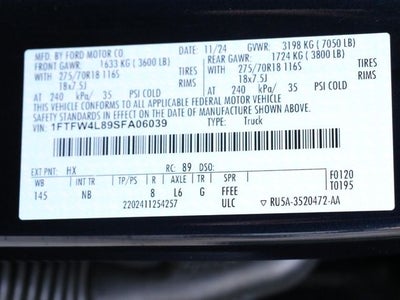 2025 Ford F-150 Tremor