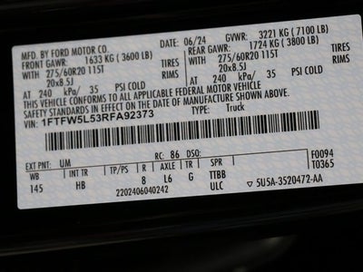 2024 Ford F-150 Lariat SHELBY