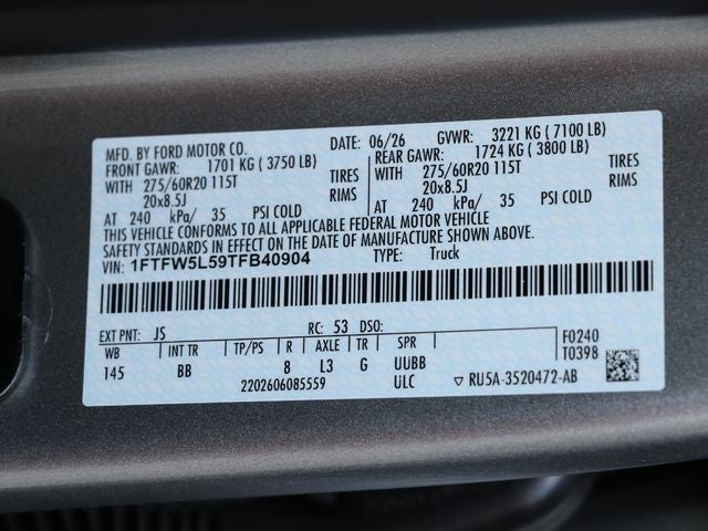 2026 Ford F-150 Lariat