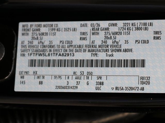 2026 Ford F-150 Lariat